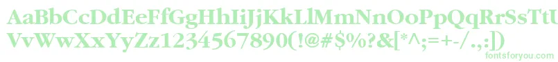 Aggaramondcyr Font – Green Fonts