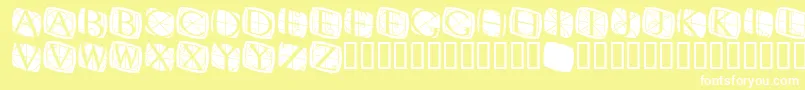 En savoir plus sur la police RodgauerthreeroundedMedium Police RodgauerthreeroundedMedium – polices blanches sur fond jaune
