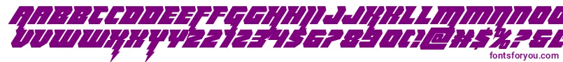 Thundertitanital Font – Purple Fonts