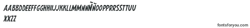 Шрифт Earthsmightiestital – баскские шрифты