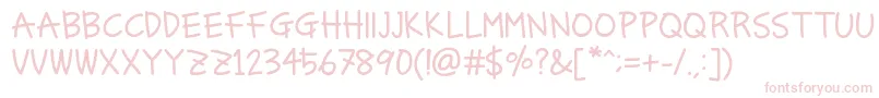 Подробнее о шрифте ChamomileTeaRg Шрифт ChamomileTeaRg – розовые шрифты