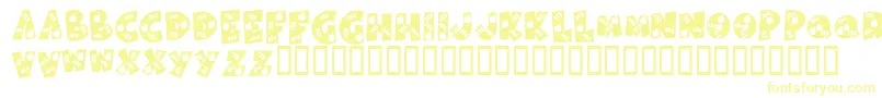 KrBackToSchool Font – Yellow Fonts