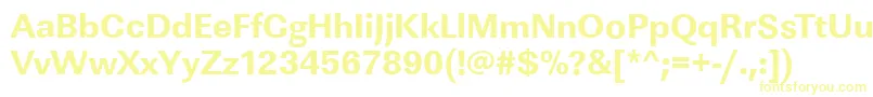 LinearstdXboldRegular Font – Yellow Fonts