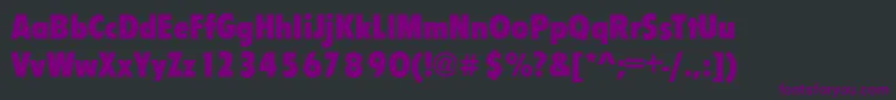 Подробнее о шрифте FlipperCdBold Шрифт FlipperCdBold – фиолетовые шрифты на чёрном фоне