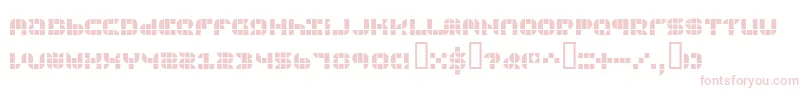 9sqgrg Font – Pink Fonts on White Background