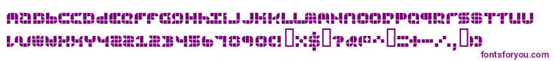 9sqgrg Font – Purple Fonts on White Background