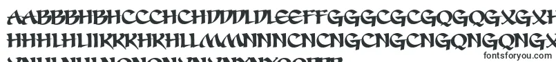 Шрифт Sevesbrg – зулу шрифты
