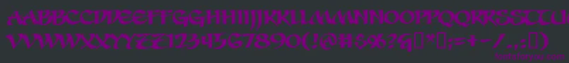 More about Sevesbrg Font Sevesbrg Font – Purple Fonts on Black Background