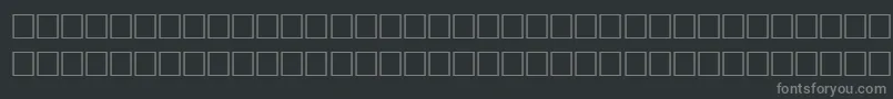 Шрифт AfAseerNormalTraditional – серые шрифты на чёрном фоне