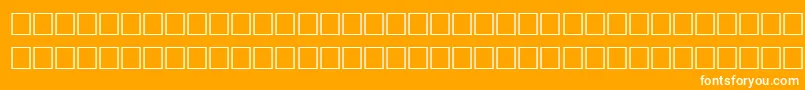 フォントAfAseerNormalTraditional – オレンジの背景に白い文字