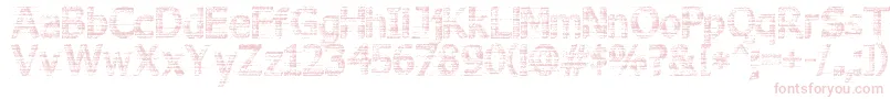 3DNoise Font – Pink Fonts