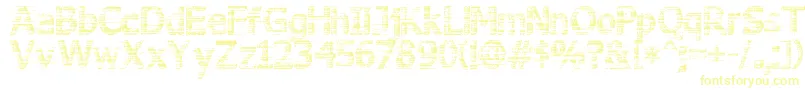 3DNoise Font – Yellow Fonts