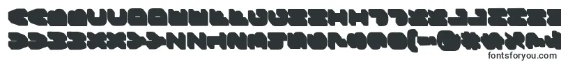 BungeelayersrotatedShade Font – OTF Fonts