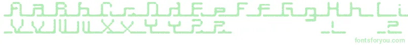 Шрифт Transcript ffy – зелёные шрифты