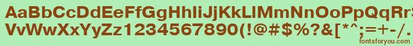 Lisätietoja PragmaticacttBold105b-fontista PragmaticacttBold105b-fontti – ruskeat fontit vihreällä taustalla