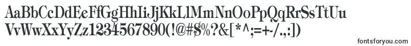 Шрифт TiffanyBoldCn – промышленные шрифты