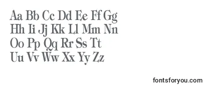 Обзор шрифта TiffanyBoldCn
