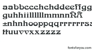 LaliqueBlack font – galician Fonts