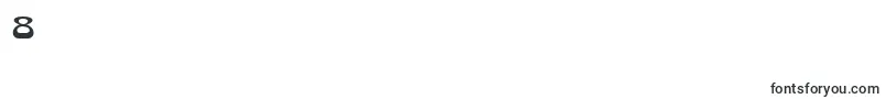 LaliqueBlack Font – Fonts for Digit 8