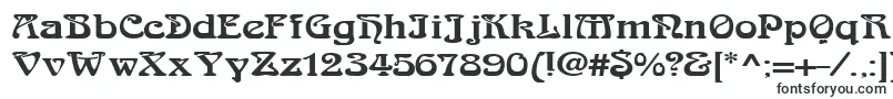 Шрифт LaliqueBlack – античные шрифты