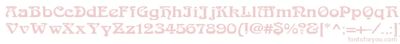 LaliqueBlack Font – Pink Fonts