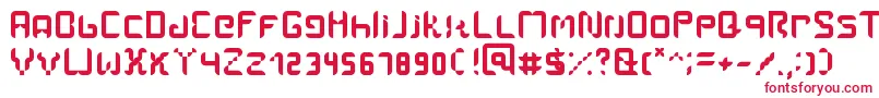 Шрифт Amal – красные шрифты
