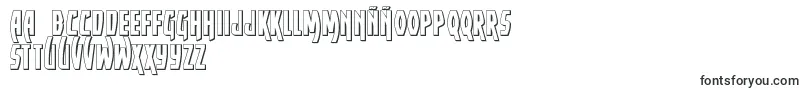 Шрифт Yankeeclipper3D – испанские шрифты (Латинская Америка)