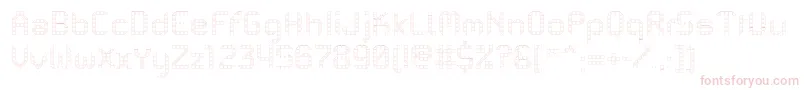 PfMechanicaBProOutline-Schriftart – Rosa Schriften
