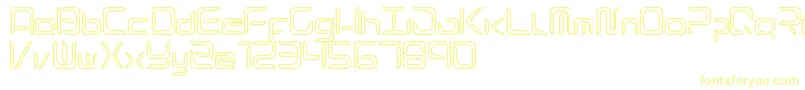 Exynos-Schriftart – Gelbe Schriften