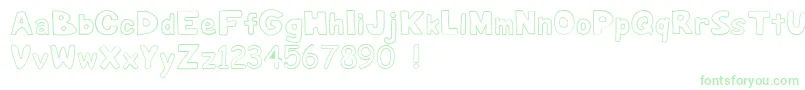 JungleJunk Font – Green Fonts on White Background