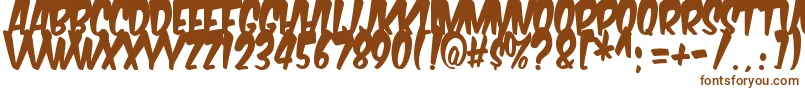 Saiba mais sobre a fonte KomikaBoogie Fonte KomikaBoogie – fontes marrons