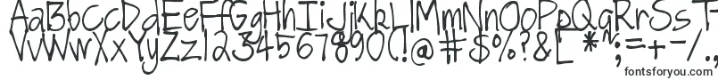 DjbGotNoTimeForThat-Schriftart – Schriftarten, die mit D beginnen