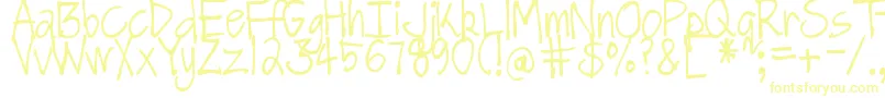 DjbGotNoTimeForThat Font – Yellow Fonts