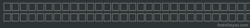 McsTholoth1SUNormal2000 Font – Gray Fonts on Black Background