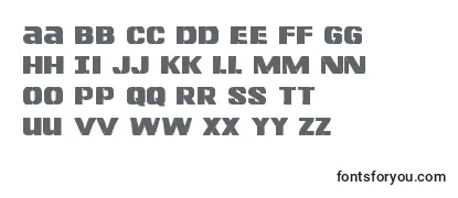 Шрифт Lefthandluke