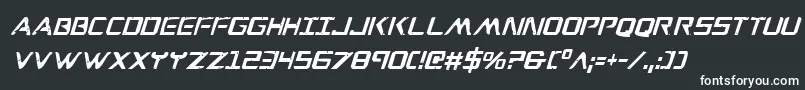 WarEagleCondensedItalic Font – White Fonts