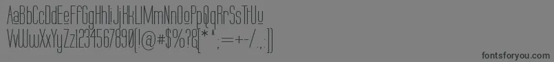 Labtup Font – Black Fonts on Gray Background