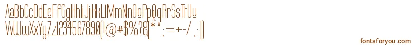 Шрифт Labtup – коричневые шрифты на белом фоне
