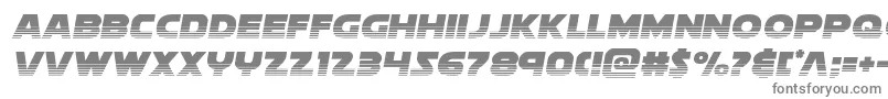 フォントSoloisthalf2 – 白い背景に灰色の文字