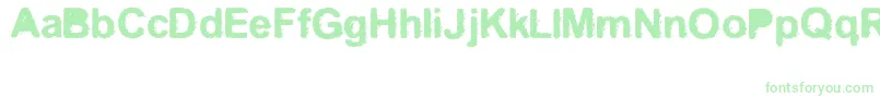 Kreo Font – Green Fonts on White Background