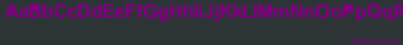 Kreo Font – Purple Fonts on Black Background
