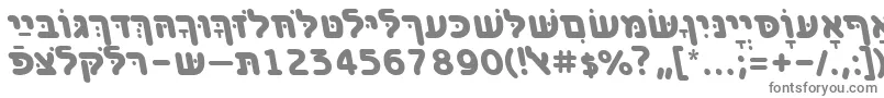 BenzionhebrewttBolditalic Font – Gray Fonts