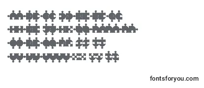 Police PuzzleFont