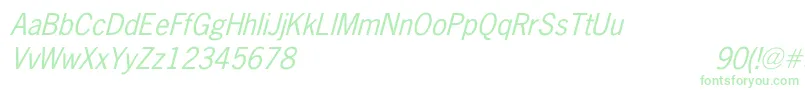NewsGothicItalic Font – Green Fonts