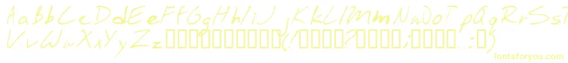 Weitere Informationen zur Stinkbomb-Schriftart Stinkbomb-Schriftart – Gelbe Schriften