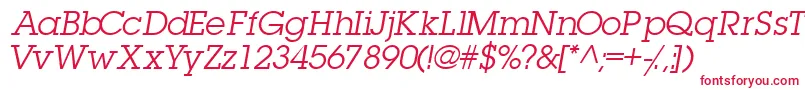 TorrentgraphicsskItalic Font – Red Fonts