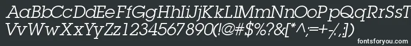 TorrentgraphicsskItalic Font – White Fonts