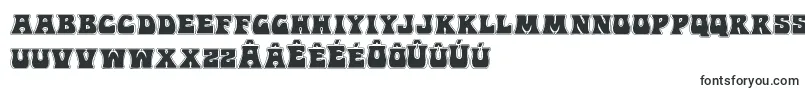 フォントHippocketacad – フリジアンフォント