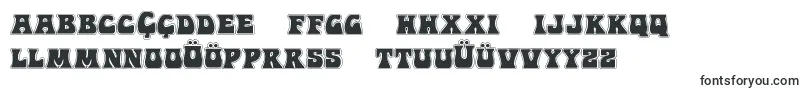 フォントHippocketacad – アゼルバイジャンのフォント