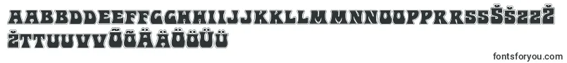 フォントHippocketacad – エストニアのフォント